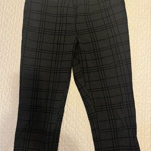 Black raised plaid. Gorgeous for the holiday season